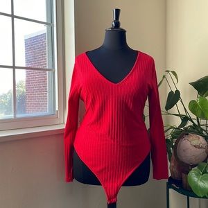 Red Bodysuit